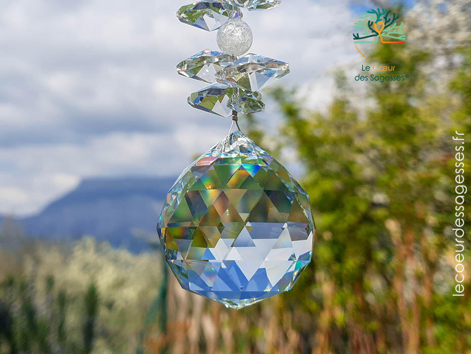 Cristal Cristal de Roche 4cm Le coeur des sagesses