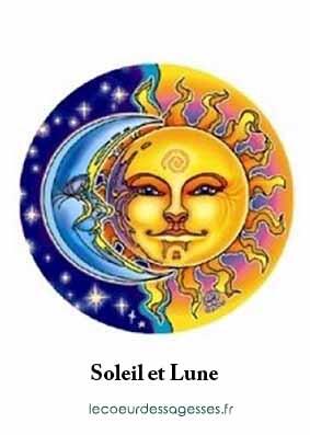 Soleil et Lune Gabarit