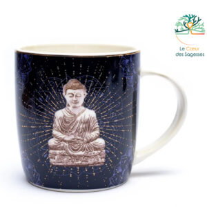 Tasse Bouddha Bleu 1 - Le coeur des sagesses