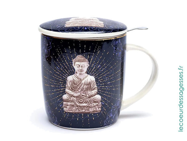 Tasse Bouddha Bleu - Le coeur des sagesses