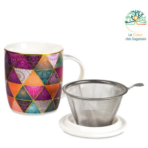 Tasse Patchwork 1 - Le coeur des sagesses