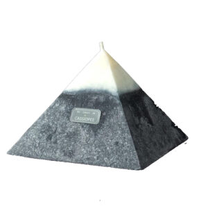 Bougie Pyramide Noire - Le coeur des sagesses