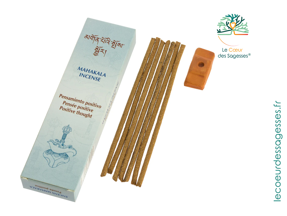 Encens Mahakala Pensée Positive – purification énergétique et pensée positive