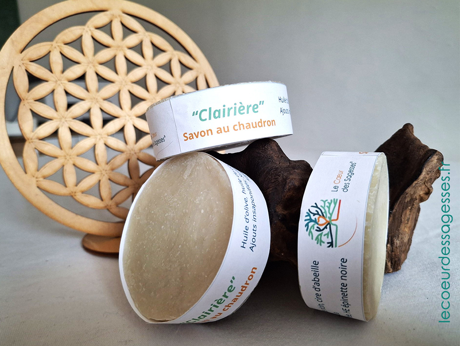 Savon au Chaudron CLAIRIERE - Le coeur des sagesses