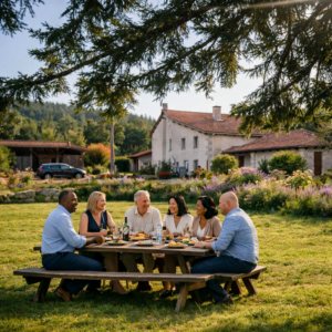Domaine Le Cœur des Sagesses — lieu de séminaire et retraite professionnelle, Codir en pleine nature, Noirétable, Loire