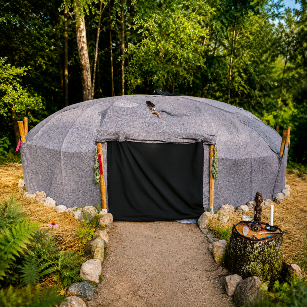 Hutte de transformation - Location - Rituels bienveillants - Le Coeur des Sagesses